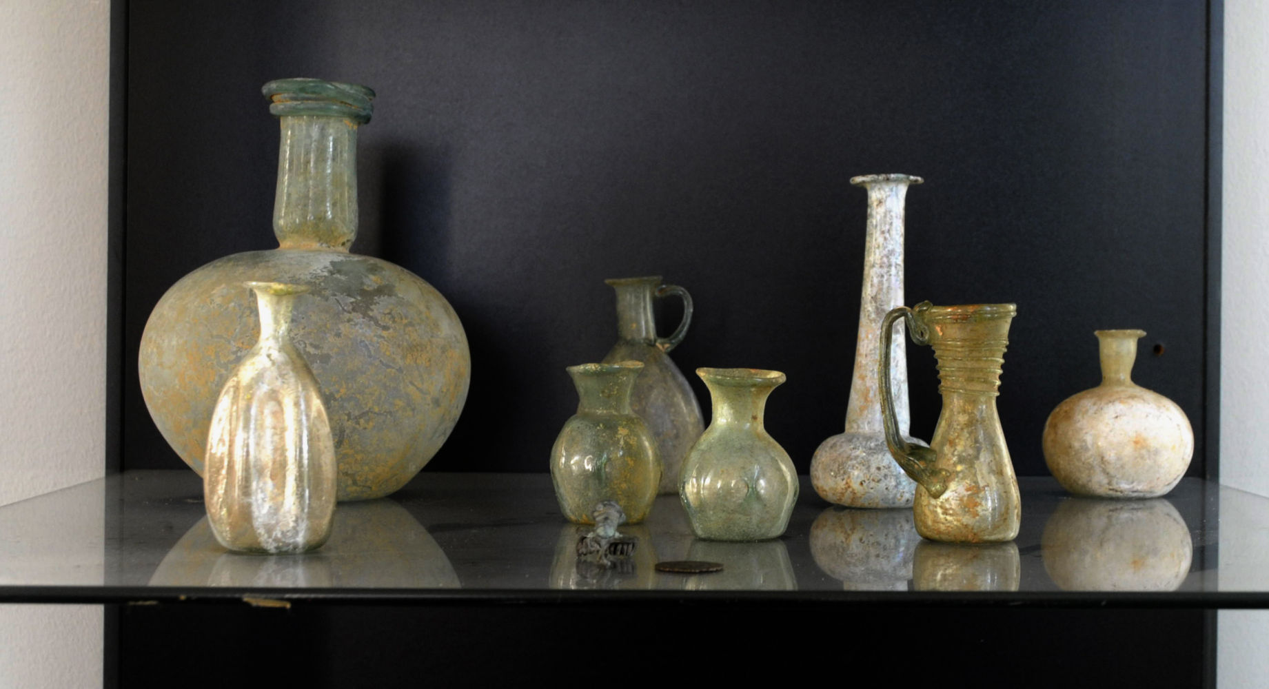 Zich verzetten tegen park Indiener Collectie Oud Glas - Romeins - Museum Møhlmann